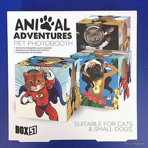 Animal Adventures Pet Photo Booth Photo Cube